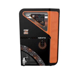 HEXTA BLACK ORANGE RO+UF+UV+TDS+ALKALINE COPPER Water Purifier