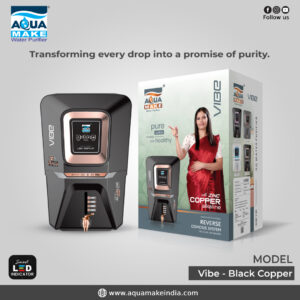 Aqua Make Vibe - Black Copper RO Water Purifier